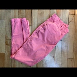 Gap pink/coral pants. Size 2